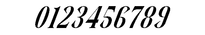 FOLDEN Italic Font OTHER CHARS