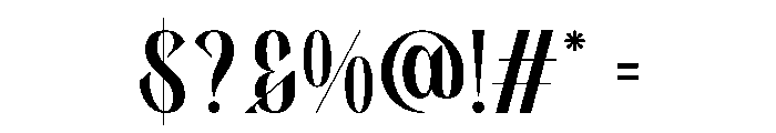 FOLDEN Font OTHER CHARS