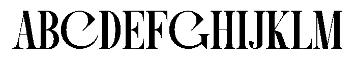 FOLDEN Font UPPERCASE