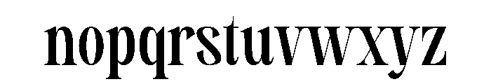 FOLDEN Font LOWERCASE