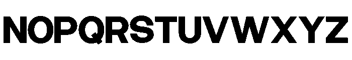 FONTERA-Regular Font UPPERCASE