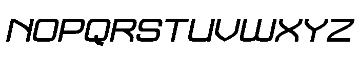 FOREVER Bold Italic Font UPPERCASE