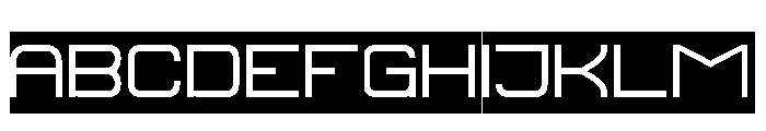 FOREVER-Inverse Font UPPERCASE