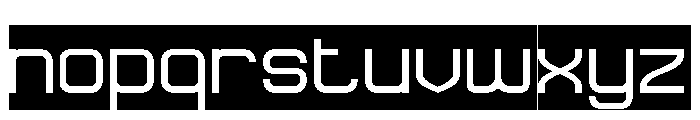 FOREVER-Inverse Font LOWERCASE