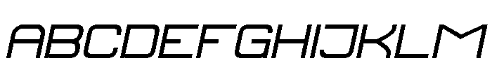FOREVER Italic Font UPPERCASE