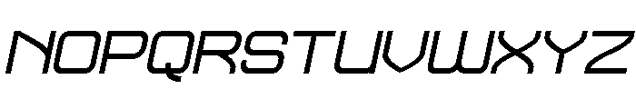 FOREVER Italic Font UPPERCASE