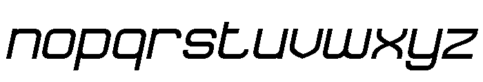 FOREVER Italic Font LOWERCASE