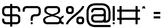 FOREVER-Light Font OTHER CHARS