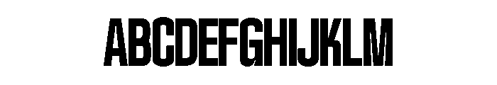 FORGE SANS Regular Font UPPERCASE