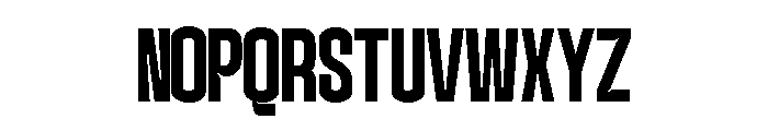 FORGE SANS Regular Font UPPERCASE