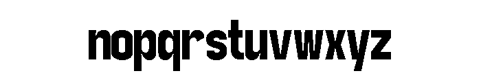 FORGE SANS Regular Font LOWERCASE