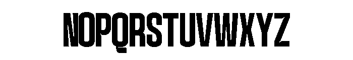 FORGESANS-Regular Font UPPERCASE