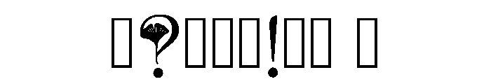 Foamy Regular Font OTHER CHARS