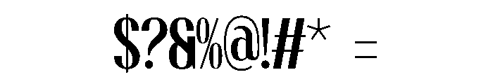 Focsio Font OTHER CHARS
