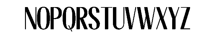 Focsio Font UPPERCASE