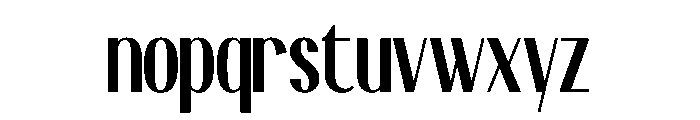 Focsio Font LOWERCASE