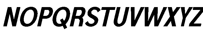 Foermality Condensed Med Ita Font UPPERCASE