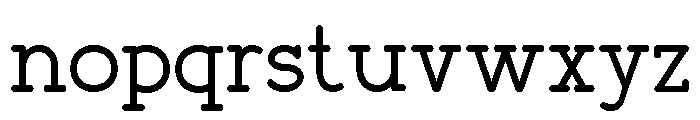 Fogakie Regular Font LOWERCASE