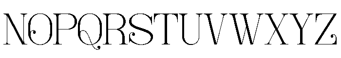 Foilathe Font UPPERCASE