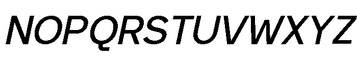 Folare Italic Font UPPERCASE