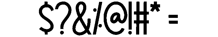 Folbrick Rivers Font OTHER CHARS