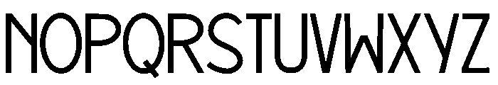 Folbrick Rivers Font LOWERCASE
