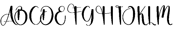Font Handmade Font UPPERCASE