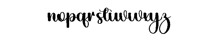 Font Handmade Font LOWERCASE