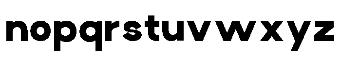 Fonteira Regular Font LOWERCASE