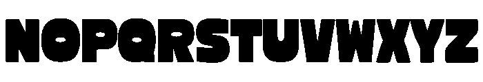 Food Chunky Font UPPERCASE