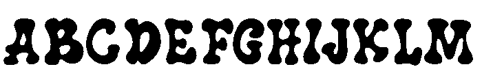 Food Imaji Font UPPERCASE