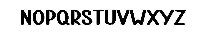 Food Network Font UPPERCASE