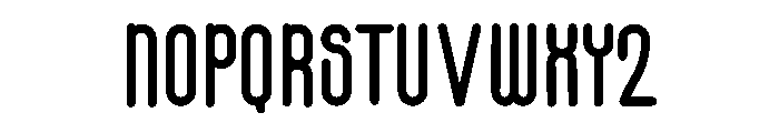 Food Vlogger Font UPPERCASE