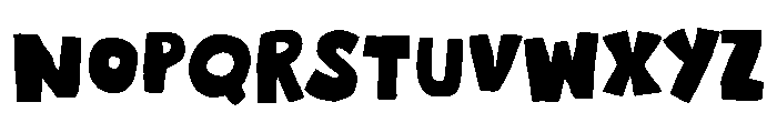 Foodie Story Font UPPERCASE