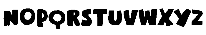 Foodie Story Font LOWERCASE