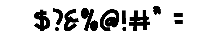 Foody Hokan Font OTHER CHARS
