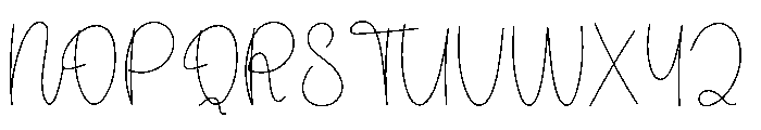 Football Handmade Font UPPERCASE
