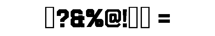 Football Jersey Regular Font OTHER CHARS