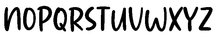 Football Mom Font UPPERCASE
