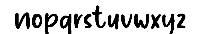 Football Mom Font LOWERCASE