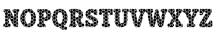 Football Slab Serif Font UPPERCASE