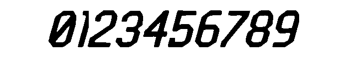 Football Stats Font OTHER CHARS