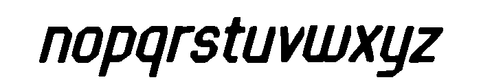 Football Stats Font LOWERCASE