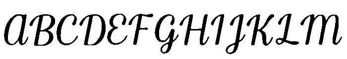 For_Love Font UPPERCASE