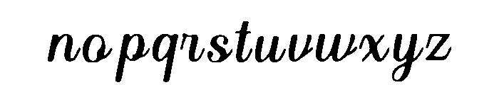 For_Love Font LOWERCASE