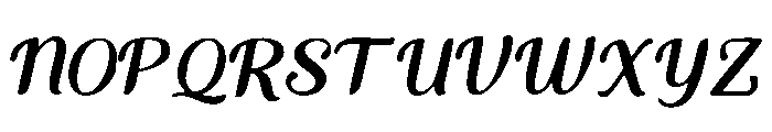 Forbidden_Verse Font UPPERCASE