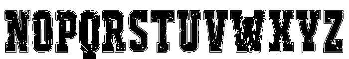 Force Safety Regular Font LOWERCASE