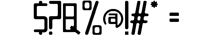 Forceless Font OTHER CHARS