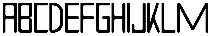 Forceless Font UPPERCASE