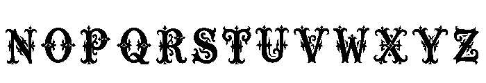 Ford Regular Font UPPERCASE